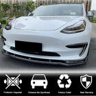 Tesla Model 3 2017– Frontlæbe til forreste kofanger Lip V5 (2017-2023, Carbon) foto 2