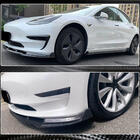 Tesla Model 3 2017– Frontlæbe til forreste kofanger Lip V5 (2017-2023, Carbon) foto 3