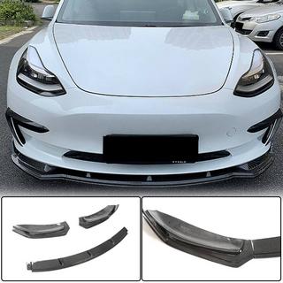 Frontlæbe til forreste kofanger Lip V5 (2017-2023, Carbon) foto 1