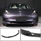 Tesla Model 3 2017– Frontlæbe til forreste kofanger Lip V7 (2017-2023, carbon) foto 1