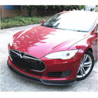 Tesla Model S 2012– Frontspoilerlæbe Lip V2 (2012-2016, Carbon) foto 2
