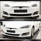 Tesla Model S 2012– Frontlæbe til kofanger Lip (2016-2021, Carbon) foto 3