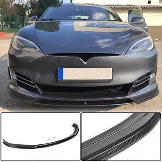 Frontlæbe til kofanger Lip (2016-2021, Carbon) foto 1