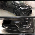 Tesla Model X 2015– Frontlip til forkofanger i carbon V3 (2016-2020) foto 4