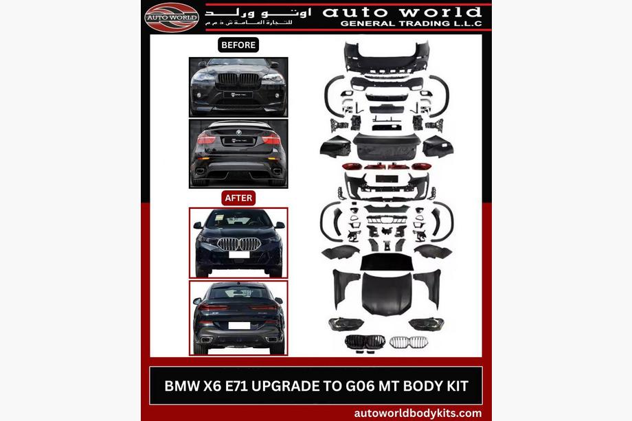 BMW X6 E71 2008–2014 Facelift-kit til G06 LCI (2023+) Image