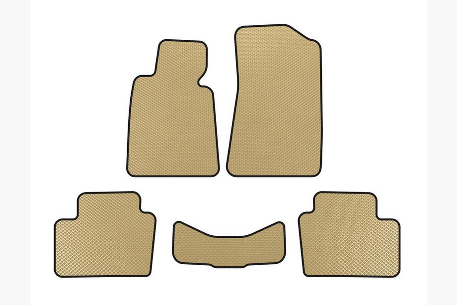 BMW 3-serie E30 1982–1994 EVA gulvmåtter (Beige) Image