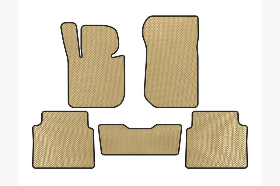 BMW 3-serie E36 1990–2000 EVA gulvmåtter (Beige) Image