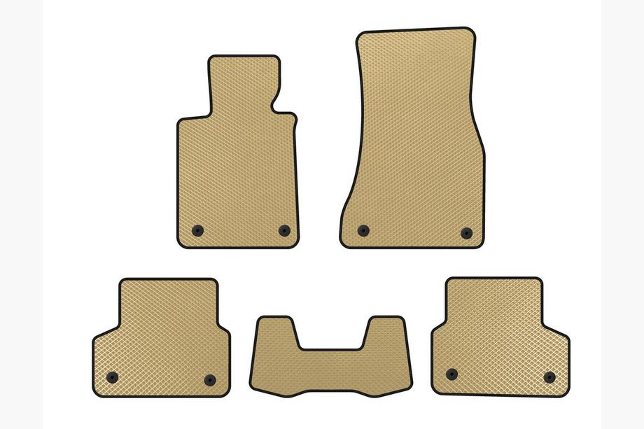 BMW 5-serie G30/G31 2017–2023 EVA bilmåtter (Beige) Image