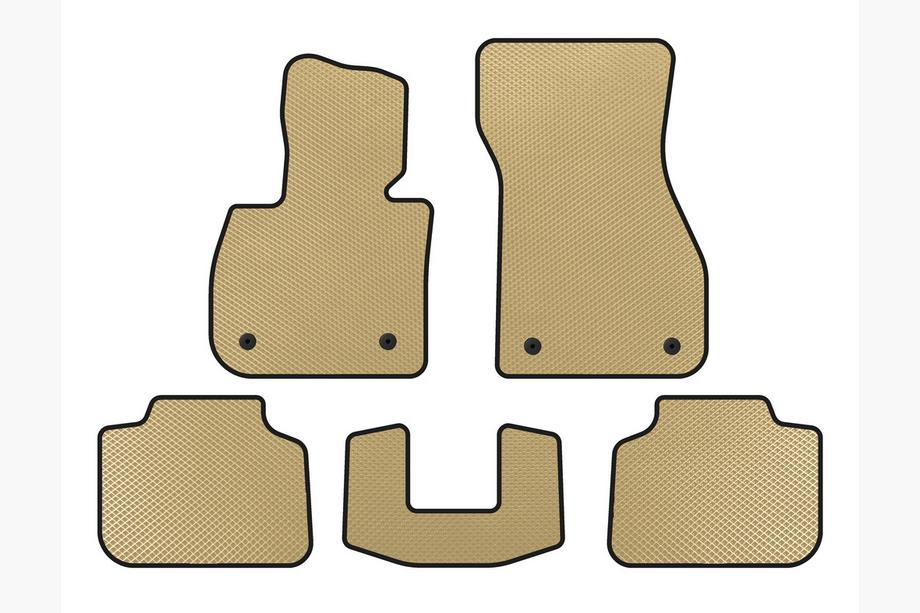 BMW X1 F48 2015–2022 EVA gulvmåtter (Beige) Foto 1