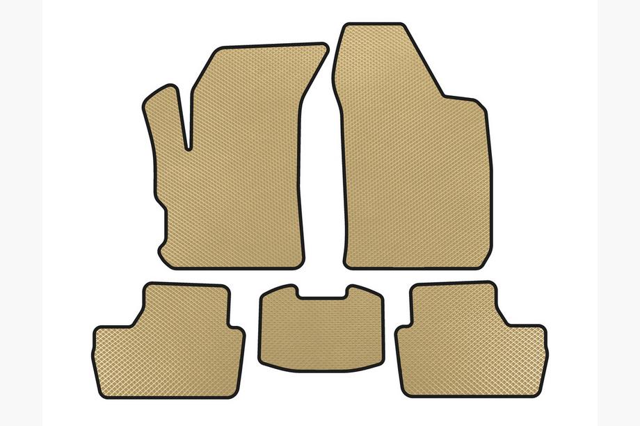 Chery Beat 2009–2015 EVA gulvmåtter (Beige) Image