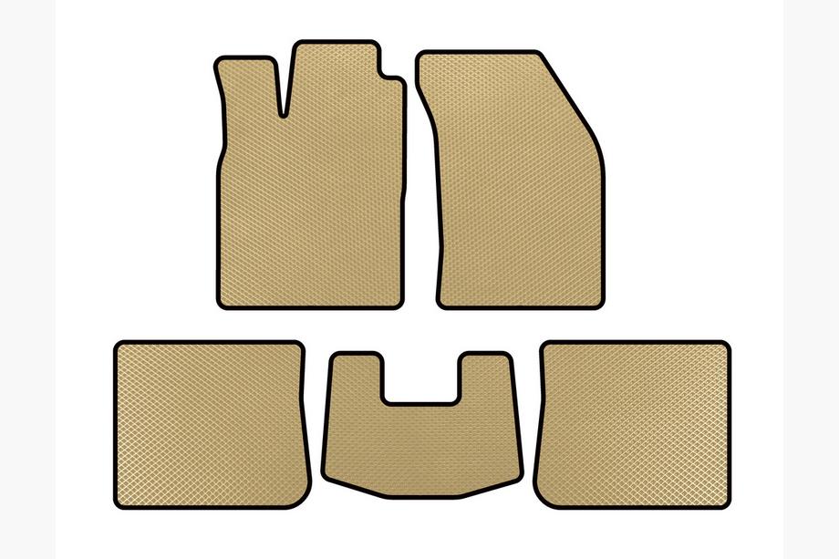 Chery Elara/Alia/Fora/A5 2006– EVA bilmåtter (SD, Beige) Image