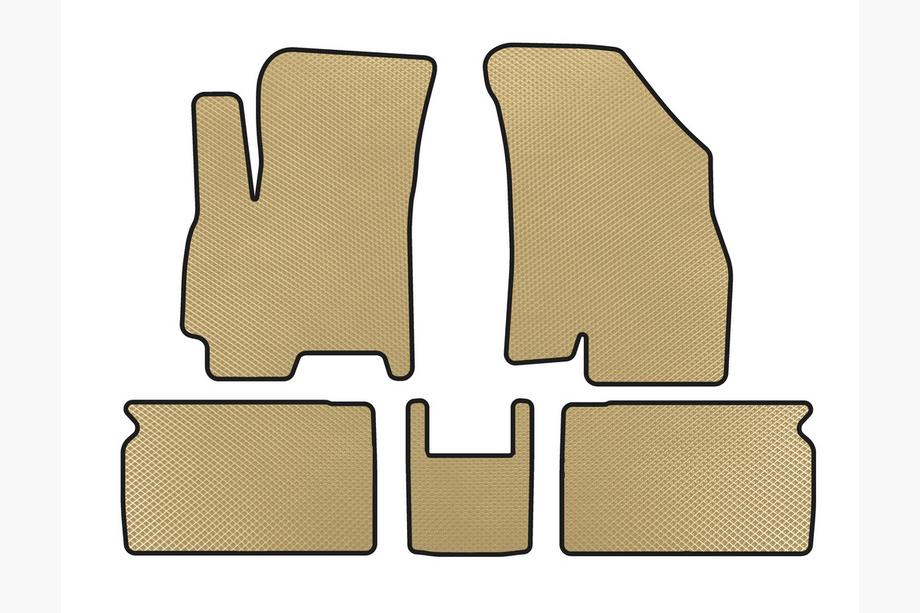 Chery Tiggo 4 2017– EVA gulvmåtter (Beige) Image