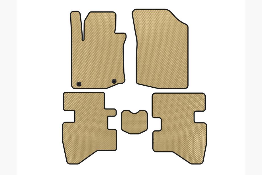 Citroen C-1 2005–2014 EVA-bilmåtter (HB, Beige) Image