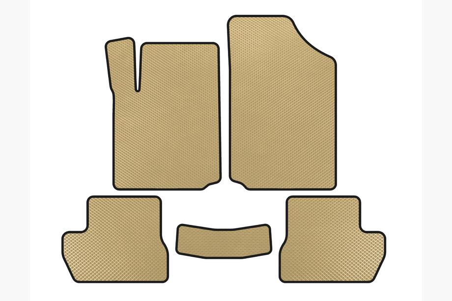 Citroen C-2 2003–2009 EVA gulvmåtter (Beige) Image