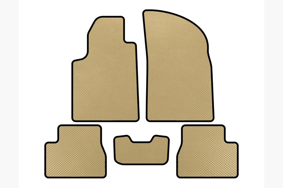 Citroen C-3 2002–2009 EVA gulvmåtter (Beige) Image