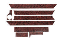 Mercedes E-klasse W124 1984–1997 Instrumentbrætpanel-indsatser (Meric) Trælook foto 1
