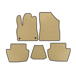 EVA-bilmåtter (HB, hybrid/automatgear, beige)