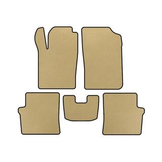 EVA bilmåtter (HB, 5-dørs, beige)