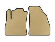 Fiat Fiorino/Qubo 2008–2024 EVA gulvmåtter foran (Beige) foto 1
