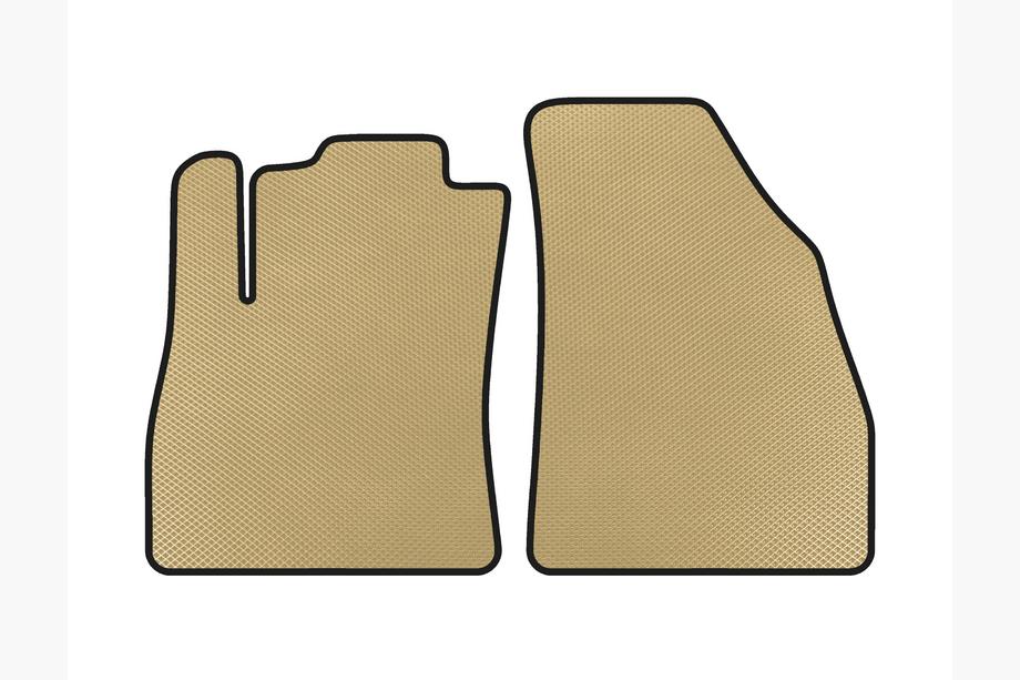 Fiat Fiorino/Qubo 2008–2024 EVA gulvmåtter foran (Beige) Image