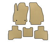 Fiat Fiorino/Qubo 2008–2024 EVA gulvmåtter til kabinen (Til Qubo 2008-2016, Beige) foto 1
