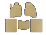 Ford Explorer 2011–2019 EVA bilmåtter (2015-2019, 5-sæders, Beige) foto 1