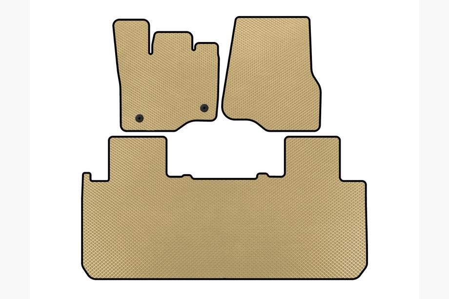 Ford F-150 2014–2021 EVA gulvmåtter (Beige) Image