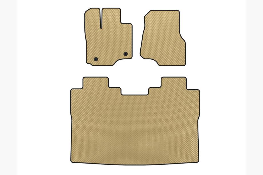 Ford F-150 2014–2021 EVA-gulvmåtter til bil (Raptor, Beige) Image