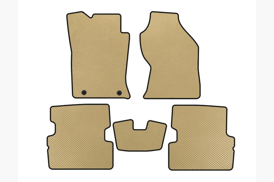 Ford Focus I 1998–2005 EVA bilmåtter (2001-2005, SW, Beige) Image