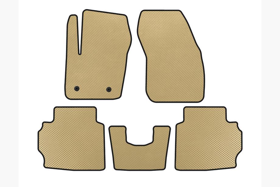 Ford Mondeo 2014–2022 EVA bilmåtter (LB, Beige) Image