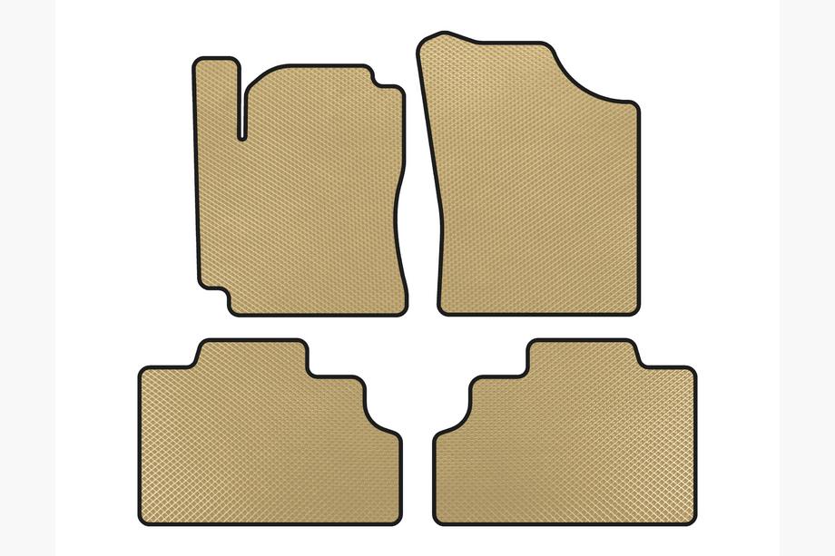 Geely CK-2 2008–2016 EVA bilmåtter (SD, Beige) Image