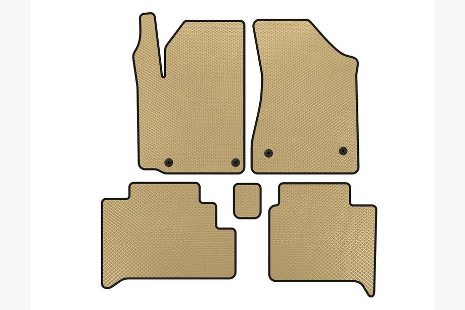 Geely GC-5 2010–2015 EVA-bilmåtter (HB, Beige) Image