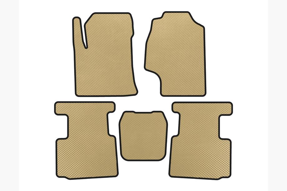 GreatWall Haval H2 2014–2021 EVA gulvmåtter (Beige) Image