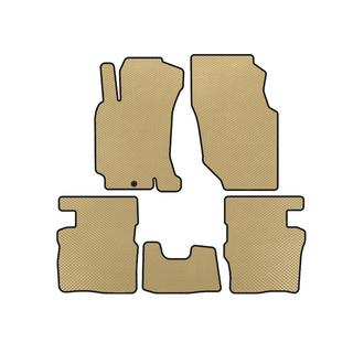 EVA-bilmåtter (5-dørs, beige)
