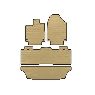 EVA-måtter (3 rækker, beige)