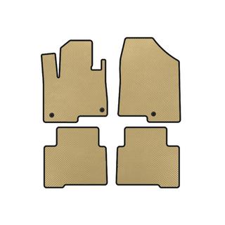 EVA-bilmåtter (2 rækker, til Grand, beige)