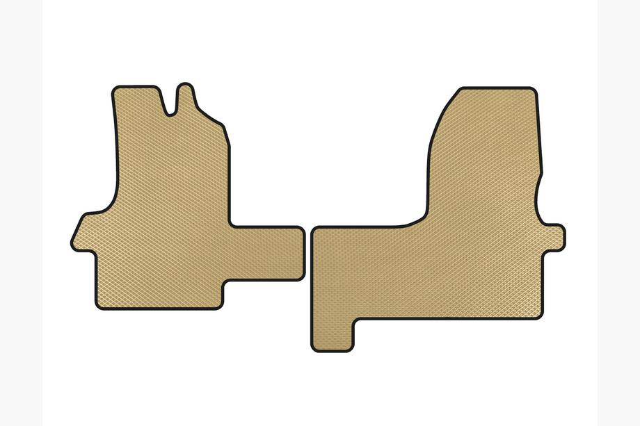 Iveco Daily 1999–2006 EVA gulvmåtter (Beige) Image