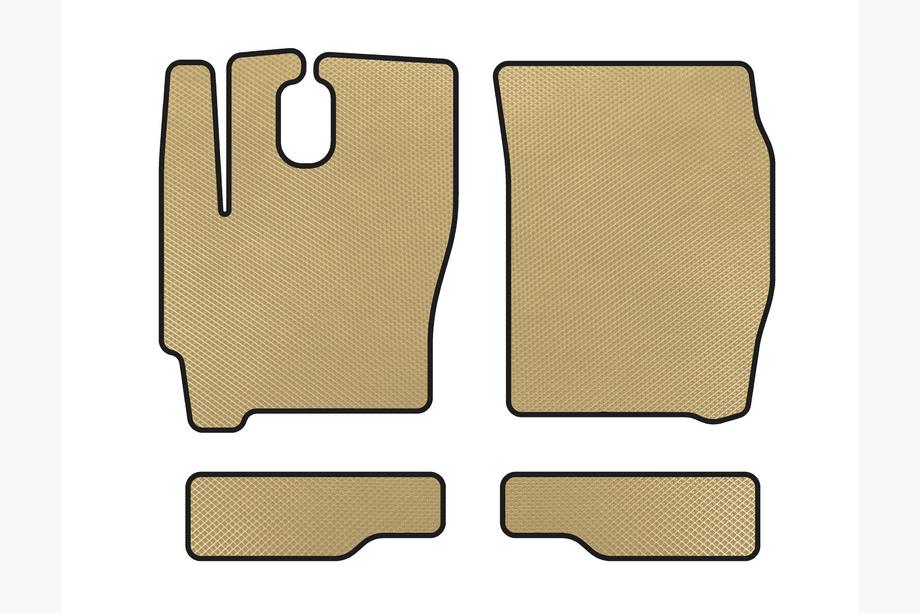 Iveco Eurocargo 2002–2008 EVA gulvmåtter (Beige) Image
