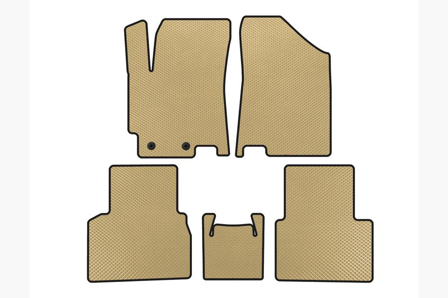 JAC J7 2018– EVA gulvmåtter (Beige) Image