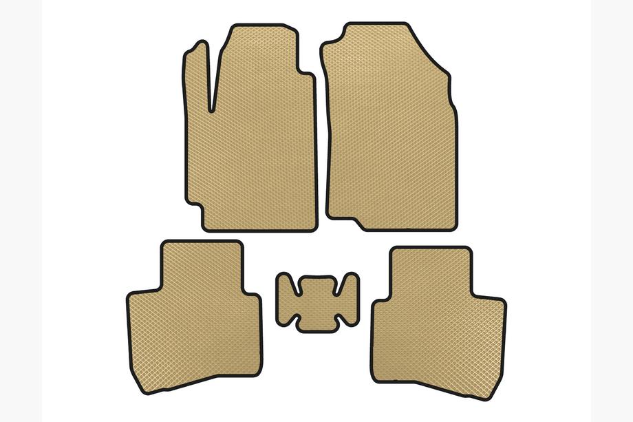 JAC S2 2014–2020 EVA gulvmåtter (Beige) Image