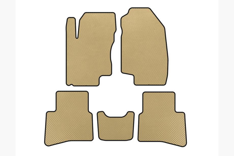 JAC S3 2014– EVA gulvmåtter (Beige) Image