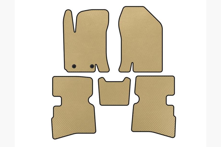 JAC S4 2018– EVA gulvmåtter (Beige) Image
