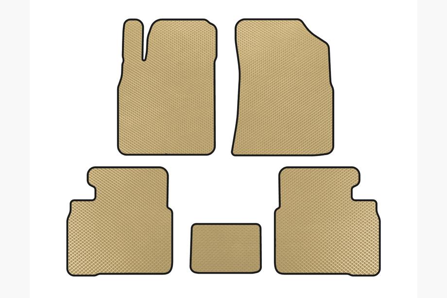 Kia Magentis 2000–2005 EVA gulvmåtter (Beige) Image