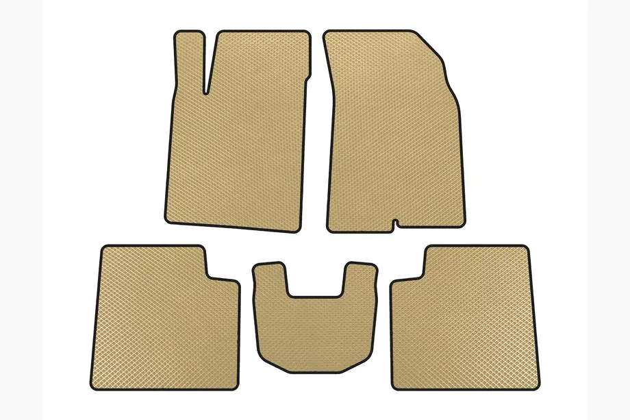 Kia Opirus 2003–2010 EVA gulvmåtter (Beige) Image