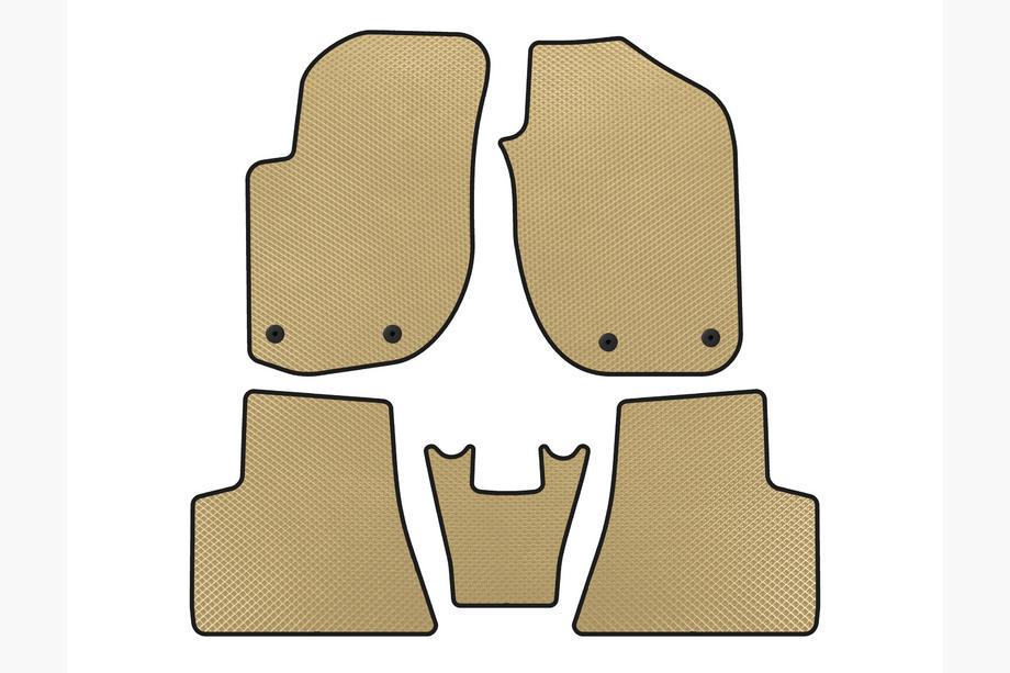 Land Rover Freelander I 1997–2006 EVA gulvmåtter (Beige) Image