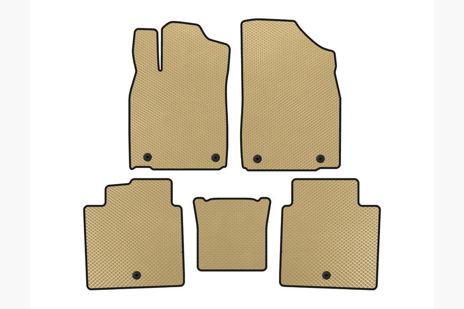 Lexus ES 2012–2018 EVA gulvmåtter (2012-2015, SD, Beige) Image