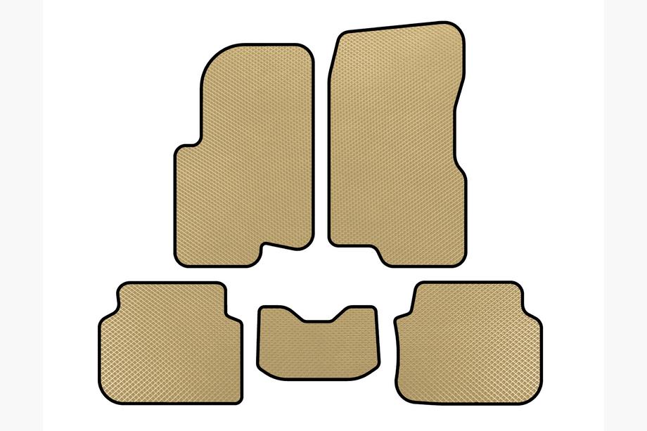 Smart 1998–2007 EVA bilmåtter (2003-2007, Forfour, Beige) Image