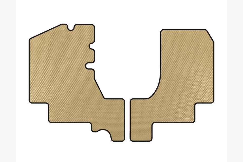 Mercedes T1 (207-410) 1977–1995 EVA gulvmåtter (Beige) Image