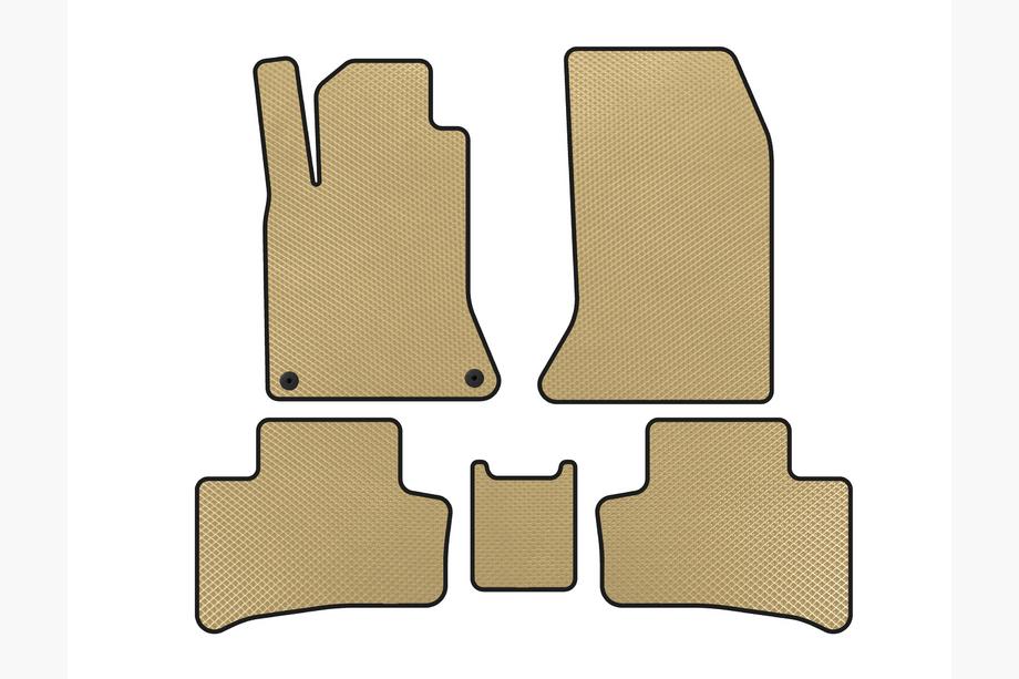 Mercedes B-klasse W246 2011–2018 EVA bilmåtter (2011-2015, El, Beige) Image