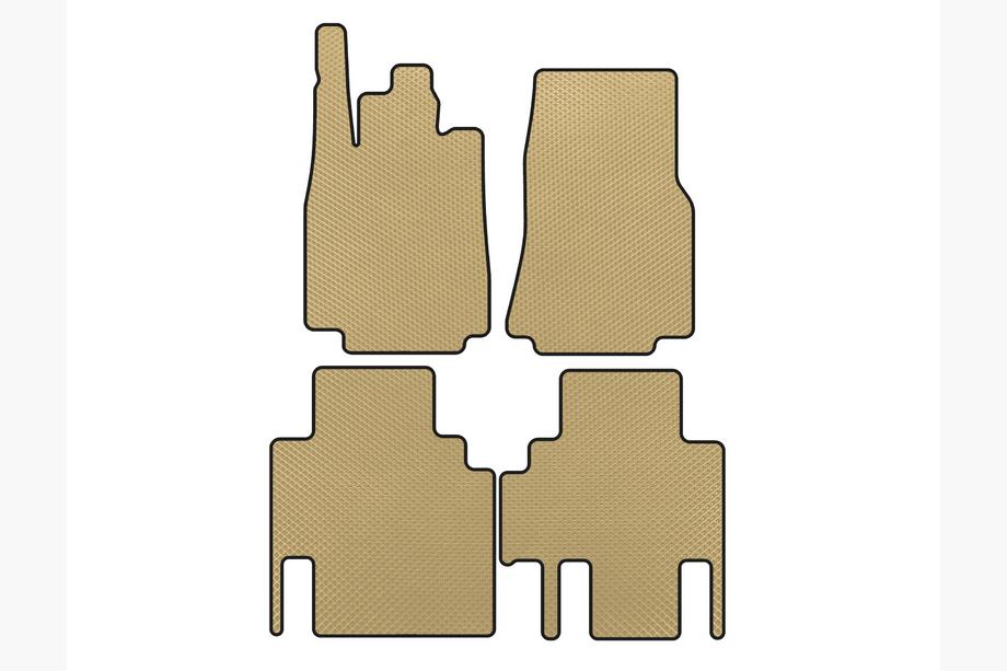 Mercedes Vaneo W414 2001–2005 EVA gulvmåtter (Beige) Image